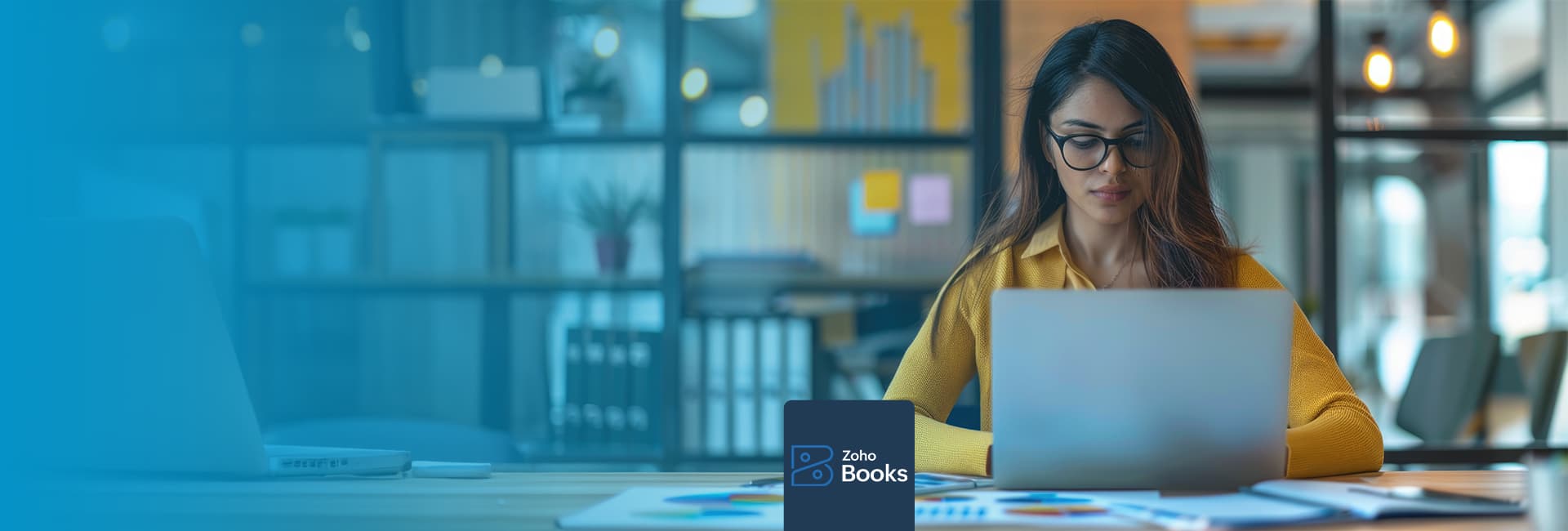 Streamline accounting with automated, accurate, and efficient Zoho Books support